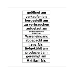 Preisauszeichner Printex Z Promo II mit Wortband Deutsch - Image 4